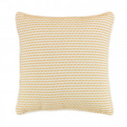 Cushion cover Alexandra House Living Porto Mustard 50 x 50 cm