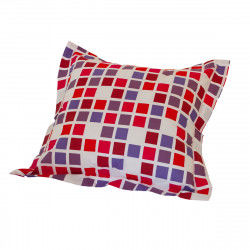 Cushion cover Alexandra House Living Red 55 x 55 cm 55 x 55 + 5 cm Frames