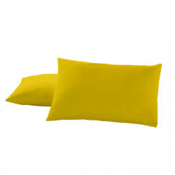 Pillowcase Alexandra House Living Mustard 50 x 80 cm (2 Units)