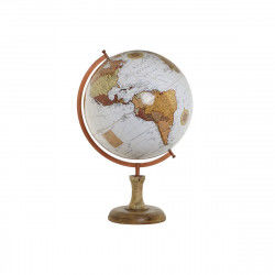 Globe Home ESPRIT Brown PVC Mango wood 47 x 45 x 70 cm