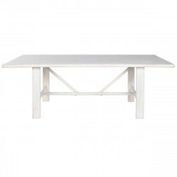 Dining Table Home ESPRIT White Mango wood 213,4 x 96,5 x 76,2 cm