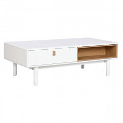 Centre Table Home ESPRIT White Natural Polyurethane MDF Wood 120 x 60 x 40 cm