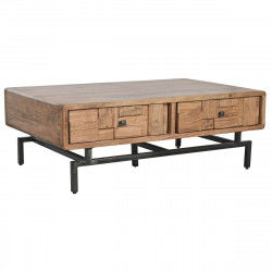 Centre Table Home ESPRIT Natural Metal Acacia 115 x 70 x 40 cm