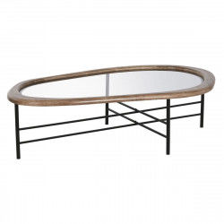 Centre Table Home ESPRIT Brown Black Crystal Fir wood 120 x 69 x 33 cm