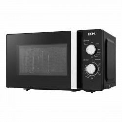 Microwave with Grill EDM 07413 Black Design Black 1000 W 700 W 20 L
