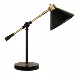 Desk lamp DKD Home Decor Black Golden Metal (17,7 x 38 x 40,6 cm) (17,7 x 44...
