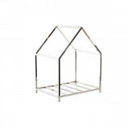 Log Stand DKD Home Decor Stainless steel (40 x 30 x 50 cm)