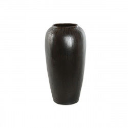 Vase Home ESPRIT Brun foncé Céramique 16 x 16 x 31 cm