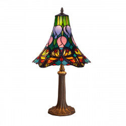 Desk lamp Viro Buttefly Multicolour Zinc 60 W 25 x 46 x 25 cm