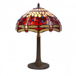 Lampada da tavolo Viro Belle Rouge Rosso Zinco 60 W 40 x 62 x 40 cm