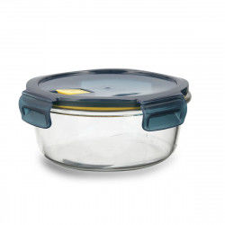 Hermetic Lunch Box Quid Astral 950 ml Blue Glass 18 x 18 x 8 cm