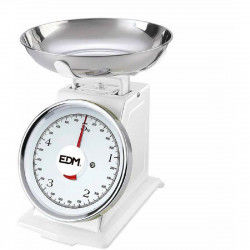 bascule de cuisine rétro EDM Blanc 5 kg 20,5 x 4 cm