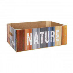 Schowek z pokrywką Confortime Nature 30 x 20 x 10 cm Drewno