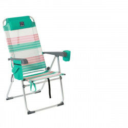 Chaise de Plage Vert 106 x 47 x 45 cm