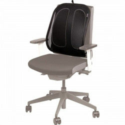 Seat Back Fellowes 9191301 Ergonomic Adjustable Black Leggings Plastic (1 Piece)