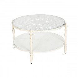 Table Basse Home ESPRIT Verre Sapin 80,5 x 80,5 x 49 cm
