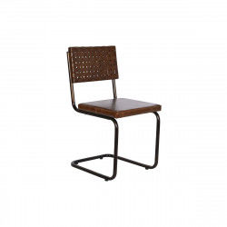 Chair Home ESPRIT Brown Black 44 x 53 x 88 cm
