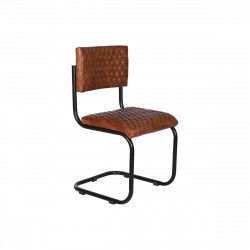 Chair Home ESPRIT Brown Black 47 x 50 x 88 cm