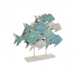 Decorative Figure Home ESPRIT Mediterranean Fish 60 x 15 x 53 cm