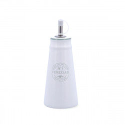 Vinegar server Quid Ozon White Ceramic Natural 7,6 x 7,6 x 19 cm