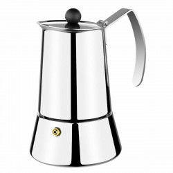 Italian Coffee Pot Monix M630004 Steel Silver 4 Cups