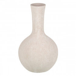 Vase Cream Ceramic Sand 23 x 23 x 46,5 cm