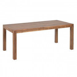 Dining Table LENNOX Natural Iron Acacia 180 x 90 x 76 cm