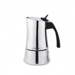 Italian Coffee Pot Feel Maestro MR-1668-6 Silver Stainless steel 18/10 300 ml...