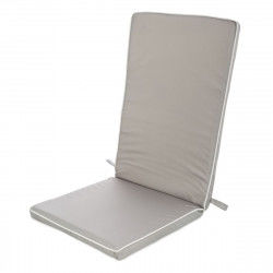 Chair cushion 123 x 48 x 4 cm Grey