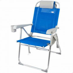 Chaise Pliante Colorbaby Bleu 47 x 63 x 99 cm Plage
