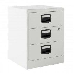 File Cupboard Bisley White A4 Steel 3 drawers 40 x 51 x 40 cm
