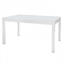 Expandable table Thais 135 x 90 x 74 cm Aluminium